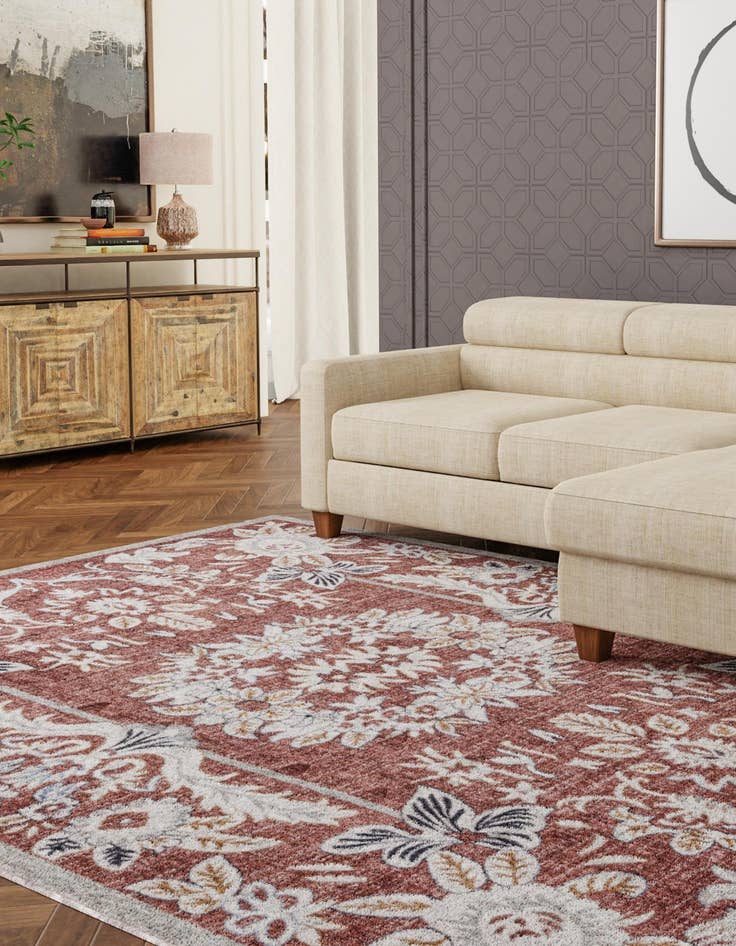 Detail image of 7' 10 x 10' Eco Traditional Rug