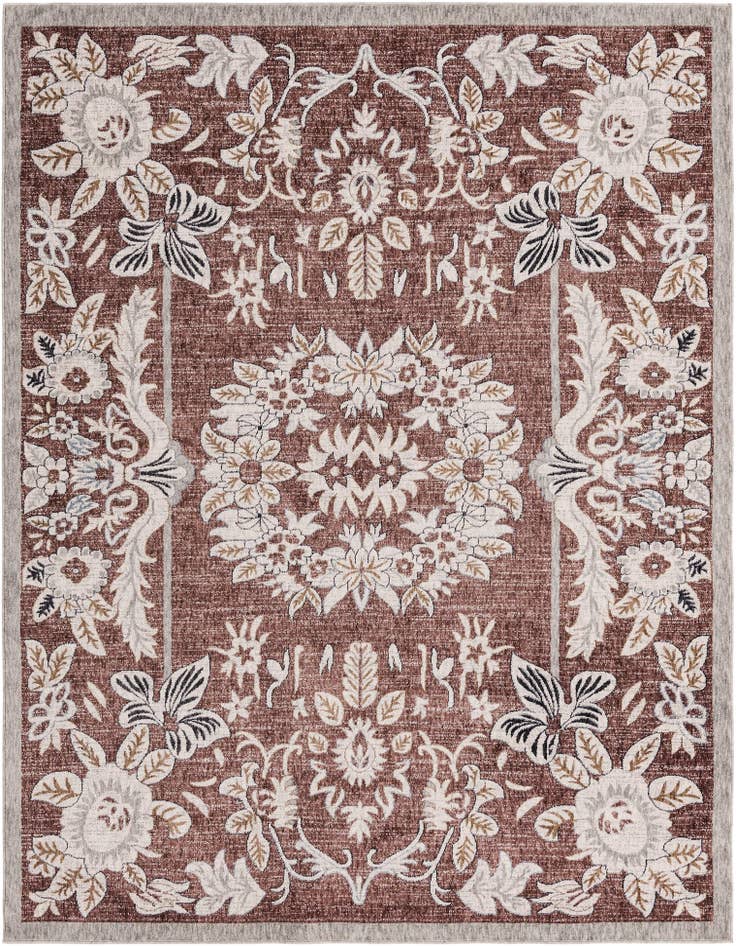 Detail image of 7' 10 x 10' Eco Traditional Rug