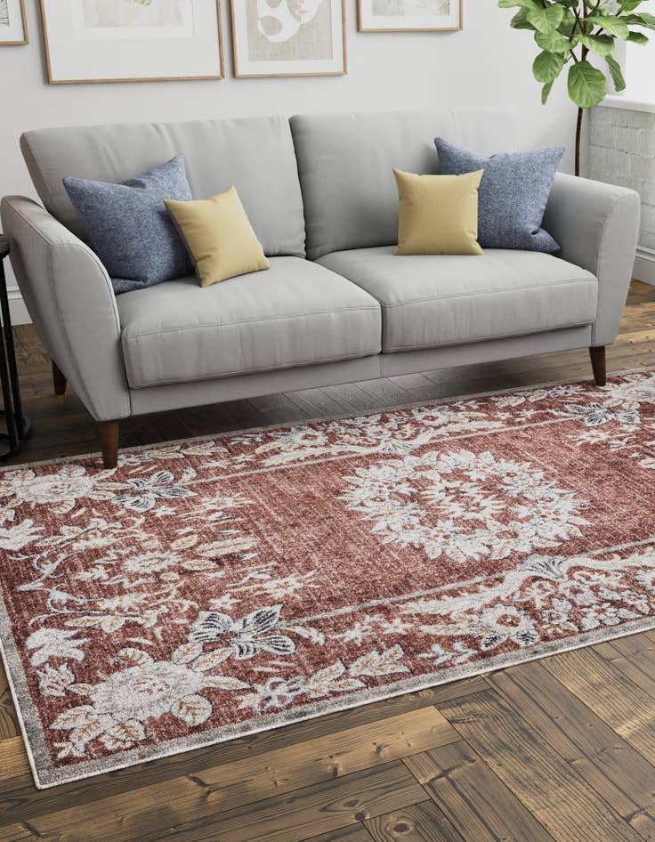 Detail image of 4' x 6' Eco Traditional Rug
