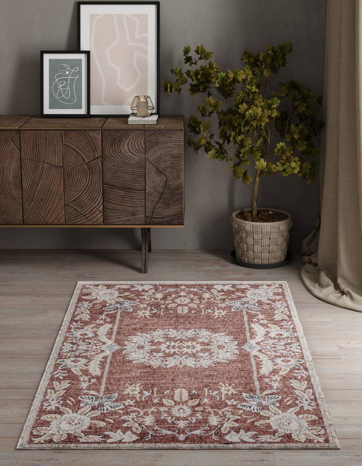Detail image of 4' x 6' Eco Traditional Rug