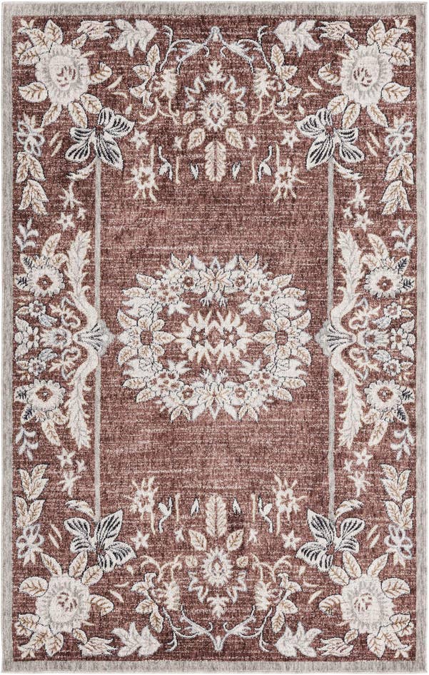 Detail image of 5' 3 x 8' Eco Traditional Rug