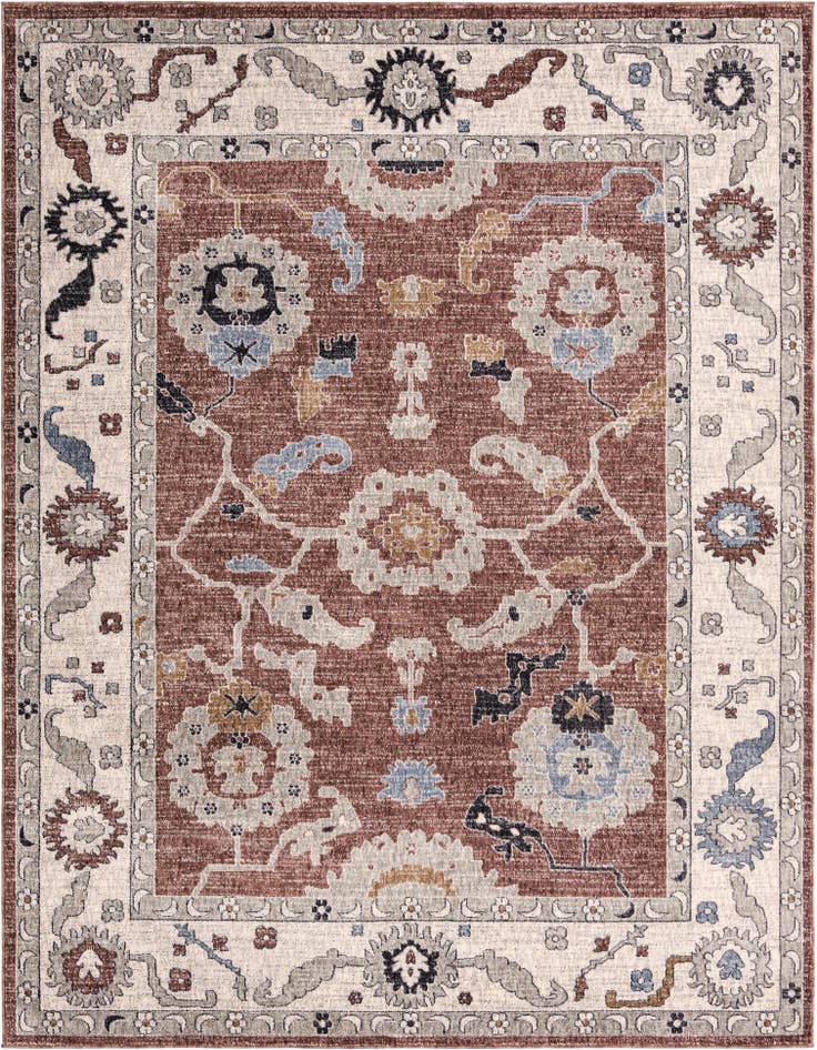 Detail image of 7' 10 x 10' Eco Traditional Rug
