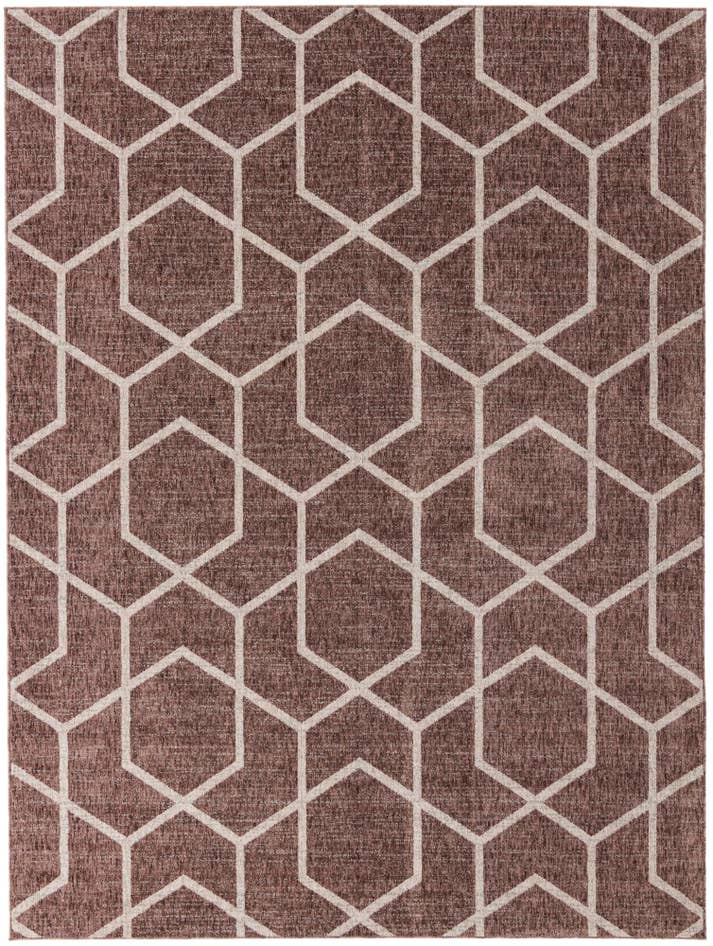 Detail image of 7' 10 x 10' Eco Trellis Rug