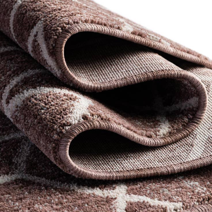 Detail image of 7' 10 x 10' Eco Trellis Rug