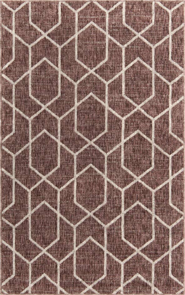 Detail image of 4' x 6' Eco Trellis Rug