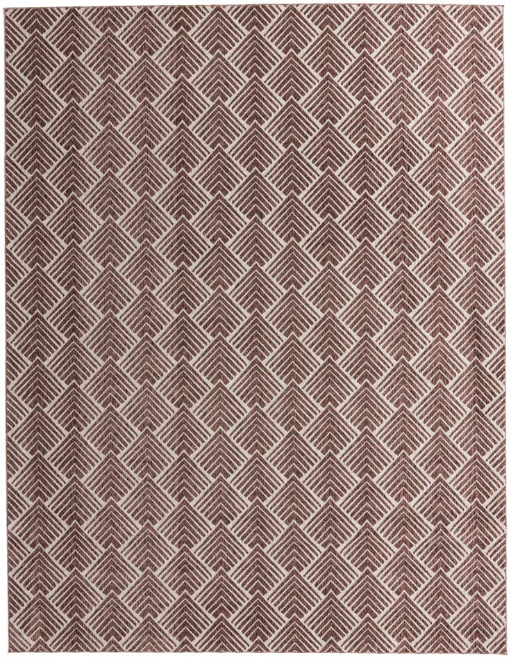 Detail image of 10' x 13' Eco Trellis Rug