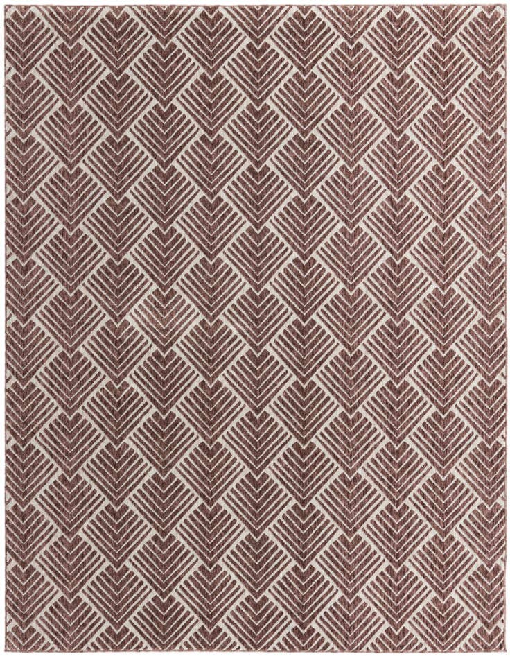 Detail image of 7' 10 x 10' Eco Trellis Rug
