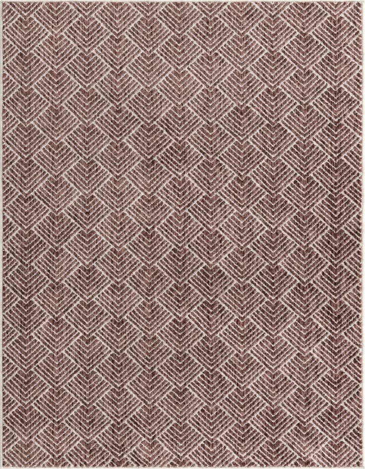 Detail image of 4' x 6' Eco Trellis Rug