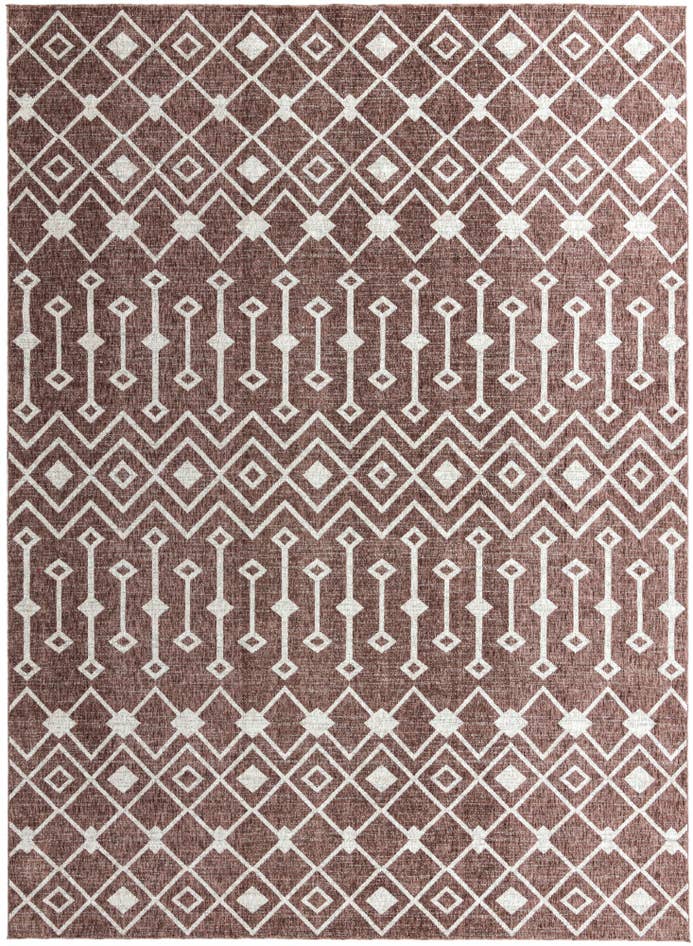 Detail image of 10' x 13' Eco Trellis Rug