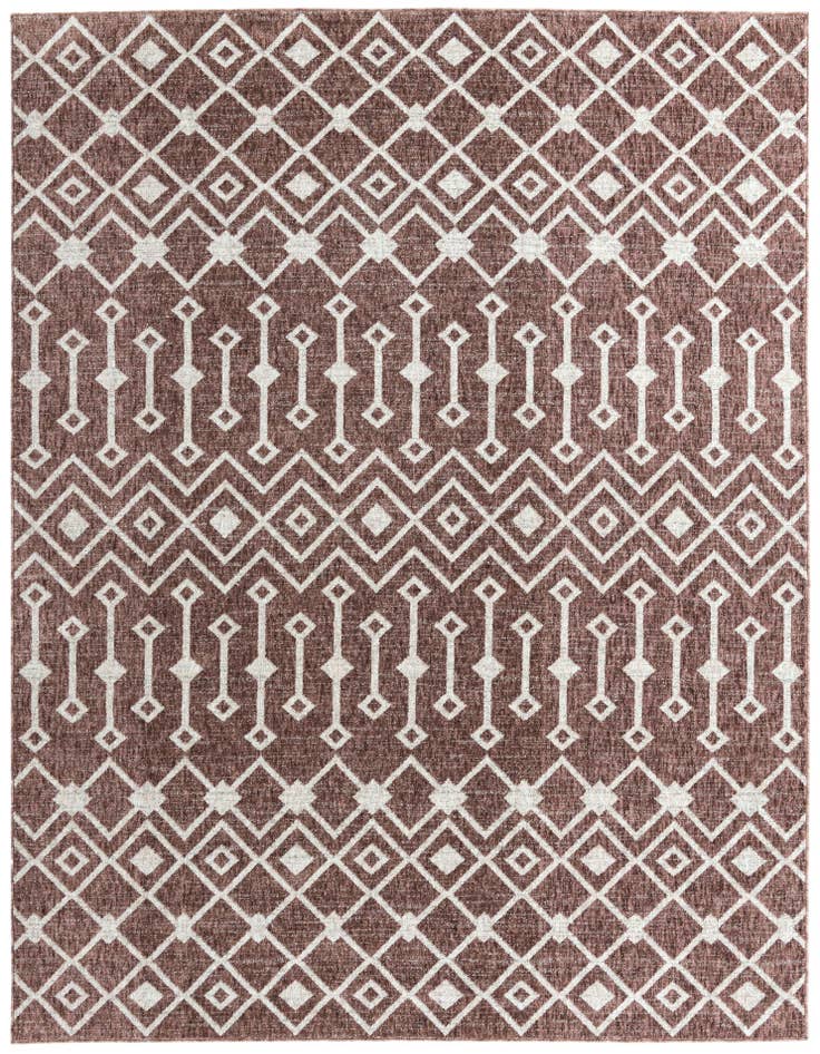 Detail image of 7' 10 x 10' Eco Trellis Rug