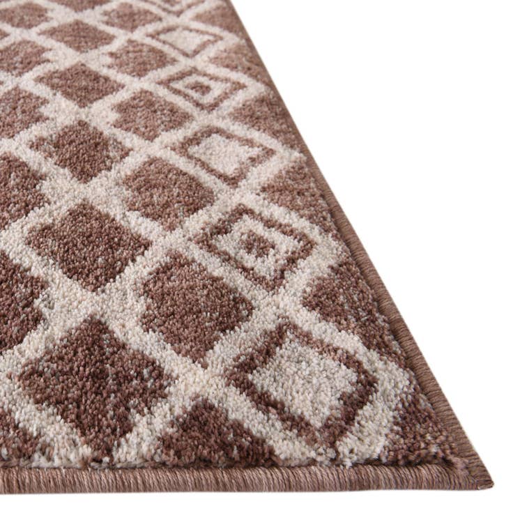 Detail image of 10' x 13' Eco Trellis Rug