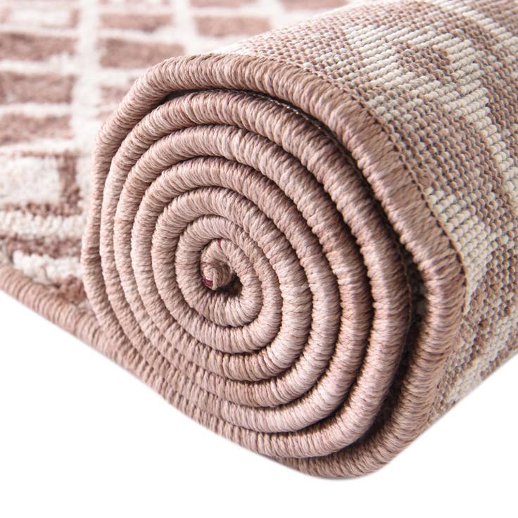 Detail image of 10' x 13' Eco Trellis Rug