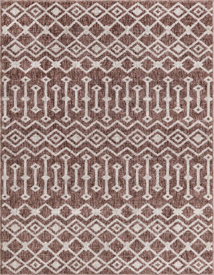 Detail image of 4' x 6' Eco Trellis Rug