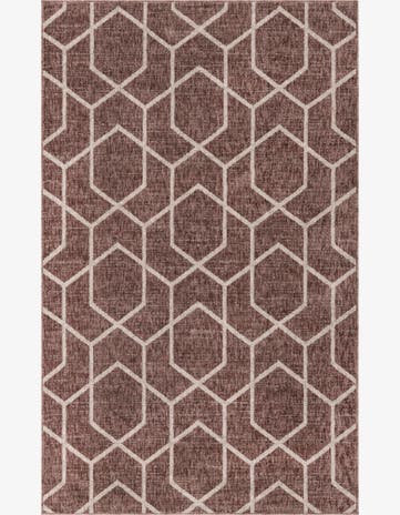 5' 3 x 8' Eco Trellis Rug
