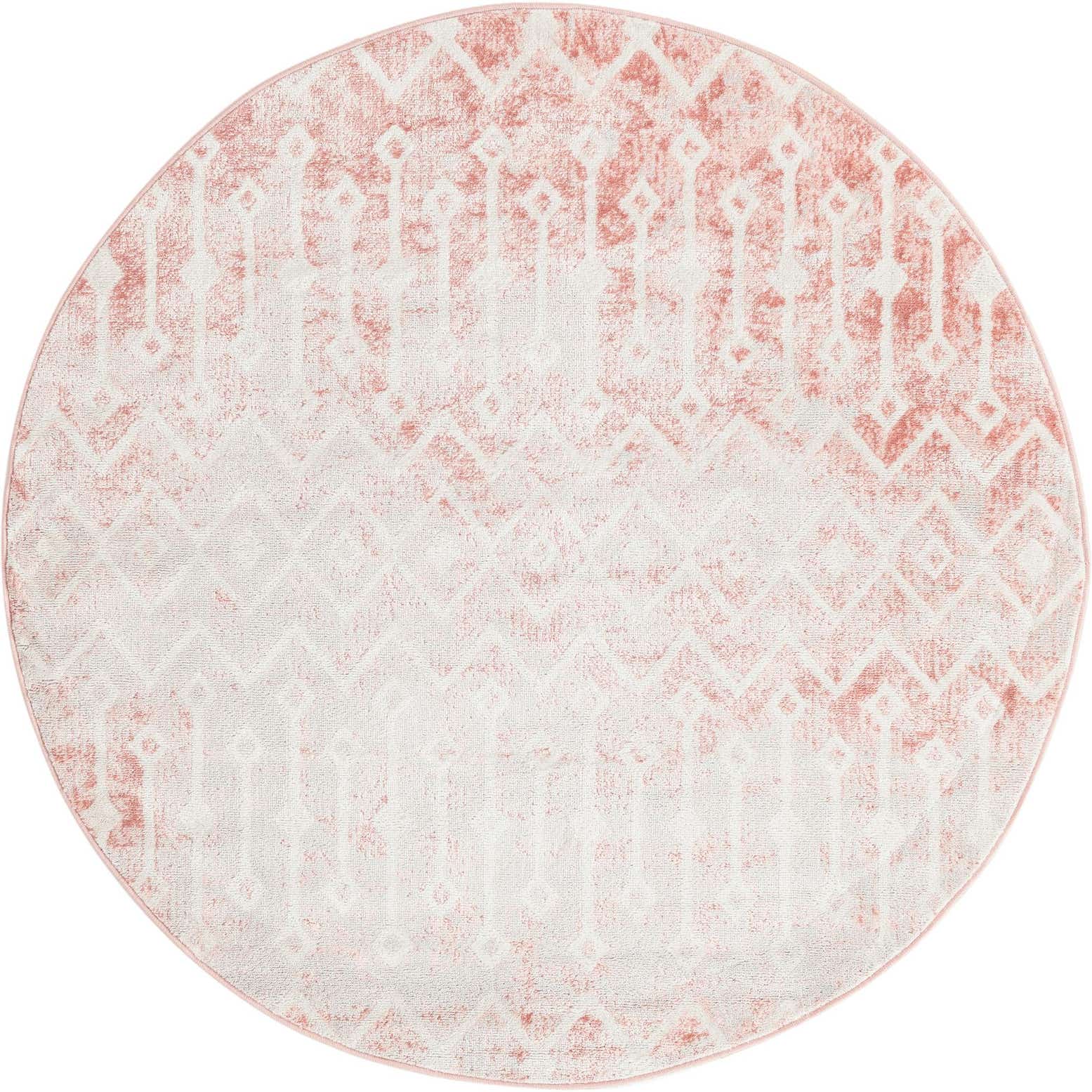 5' 3 x 5' 3 Bohemian Trellis Round Rug