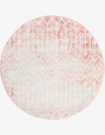 5' 3 x 5' 3 Bohemian Trellis Round Rug