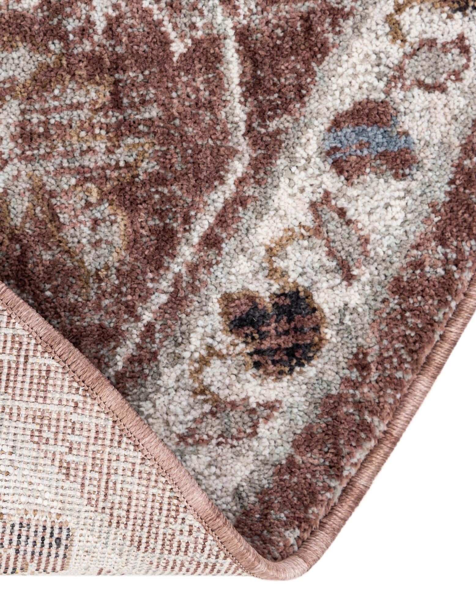 3' 3 x 3' 3 Eco Traditional Round Rug