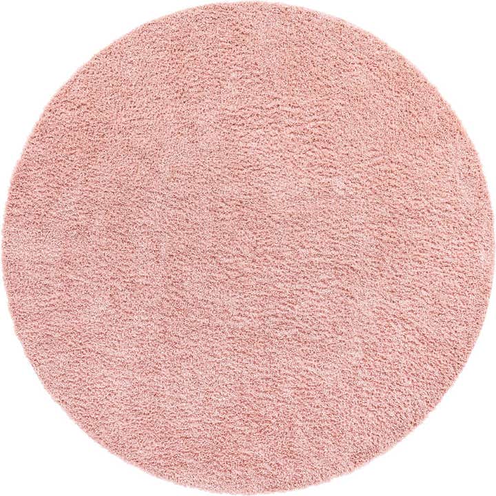 4' x 4' Zermatt Shag Round Rug