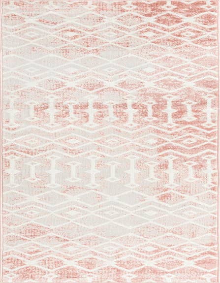 Detail image of 2' 7 x 12' Bohemian Trellis Runner Rug