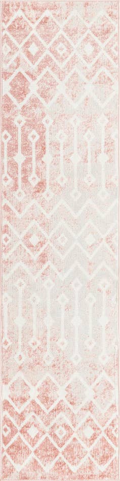 Detail image of 2' x 8' Bohemian Trellis Runner Rug