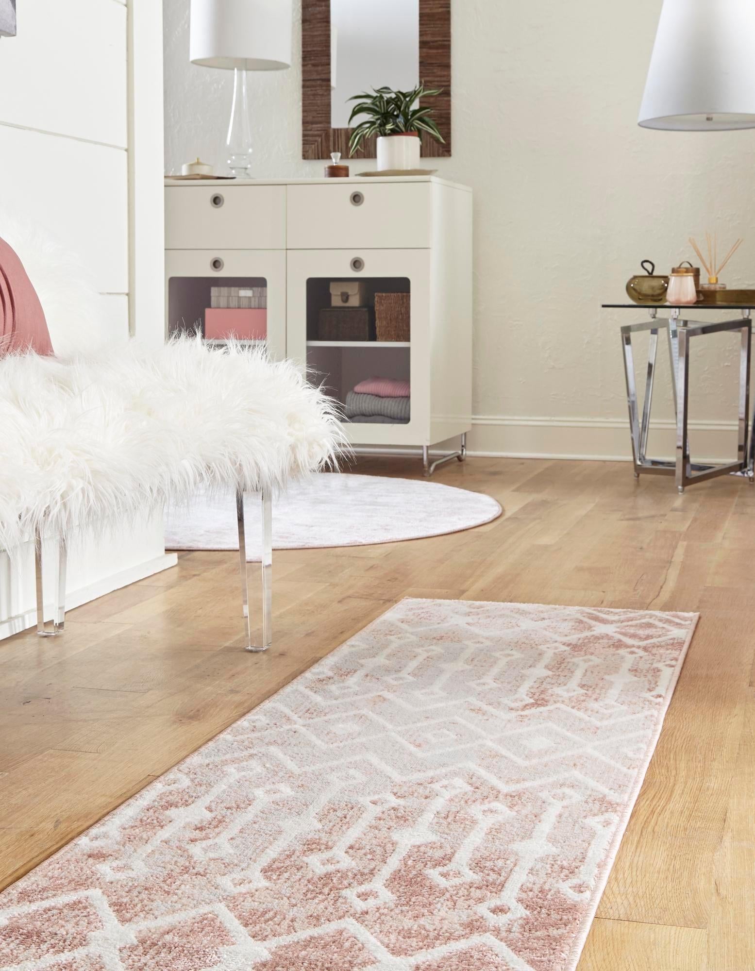 2' x 6' Bohemian Trellis Runner Rug