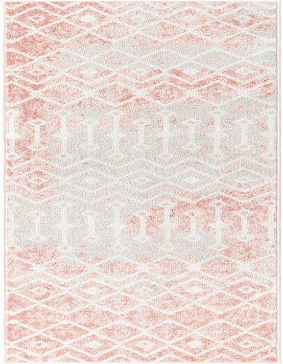 Detail image of 2' 7 x 10' Bohemian Trellis Runner Rug