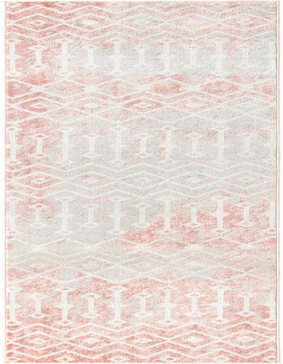 Detail image of 2' 7 x 13' Bohemian Trellis Runner Rug