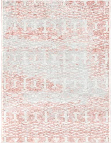 Detail image of 2' 7 x 14' Bohemian Trellis Runner Rug