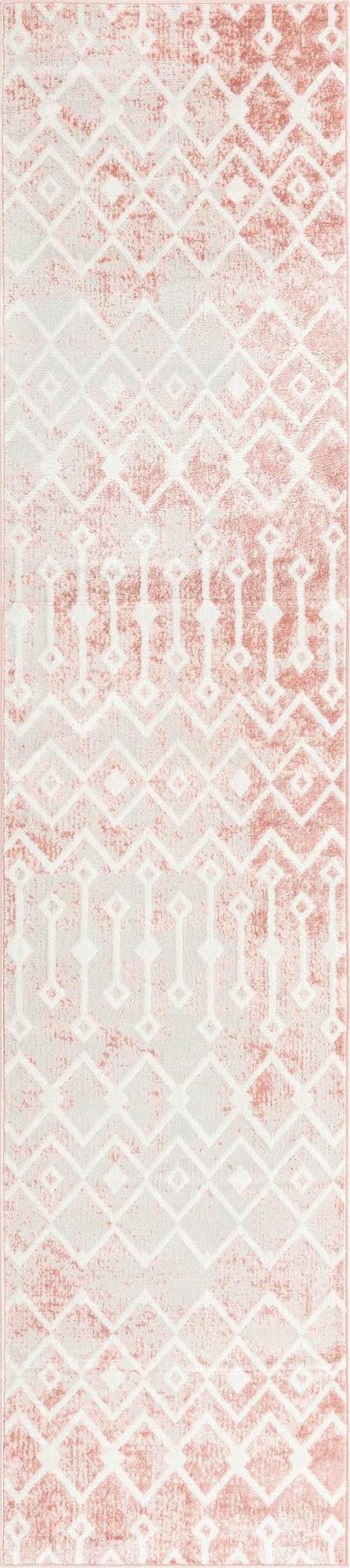 2' 7 x 12' Bohemian Trellis Runner Rug