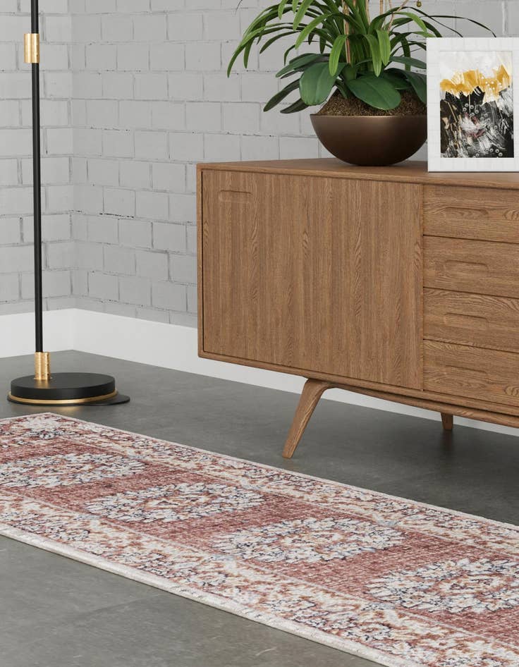 Detail image of 2' 7 x 12' Eco Traditional Runner Rug