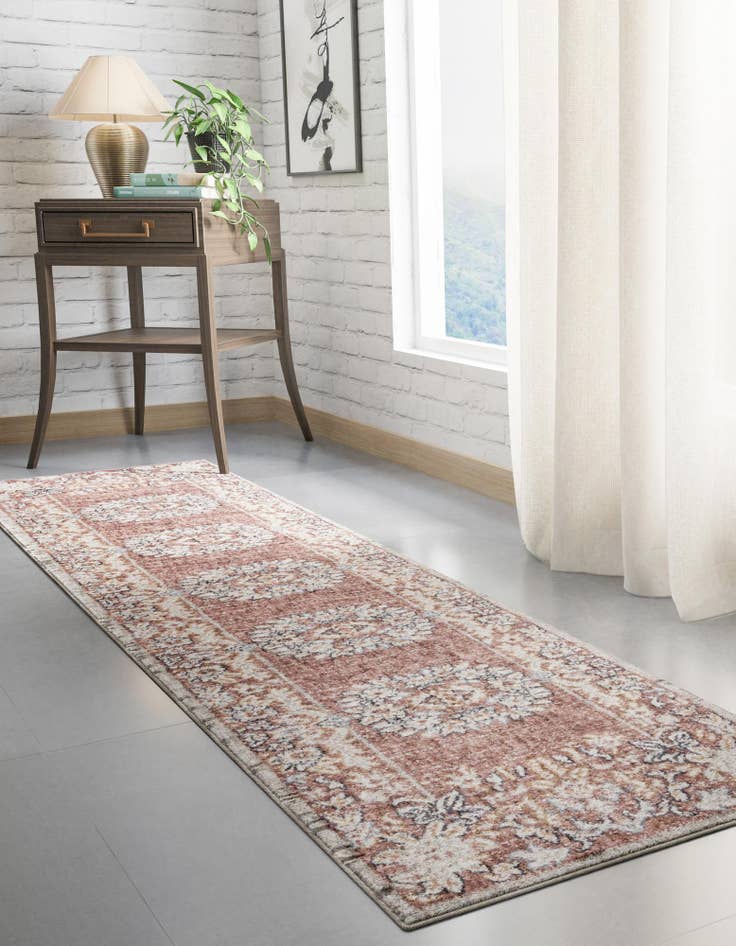 Detail image of 2' 7 x 12' Eco Traditional Runner Rug