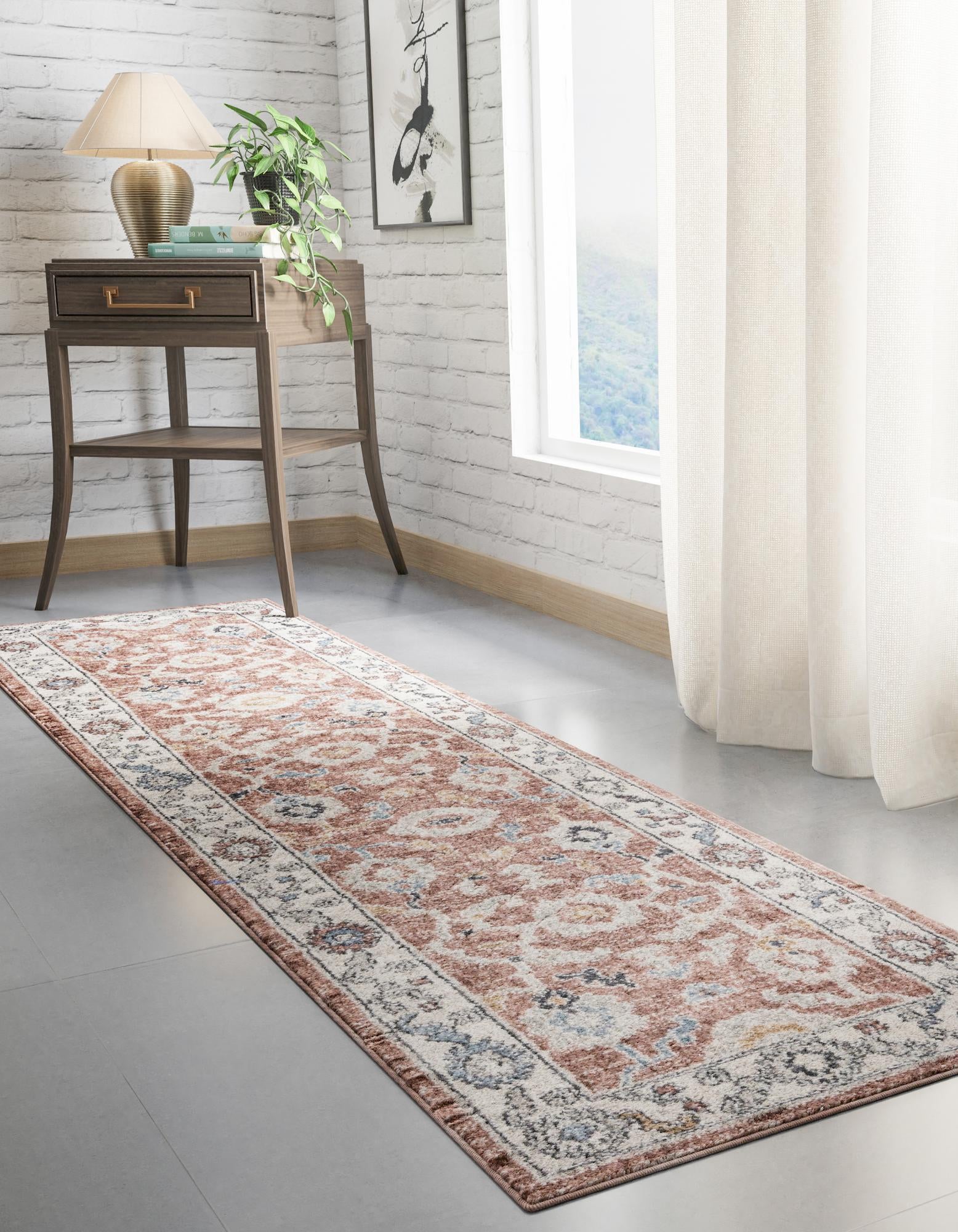 2' x 6' Eco Traditional Runner Rug