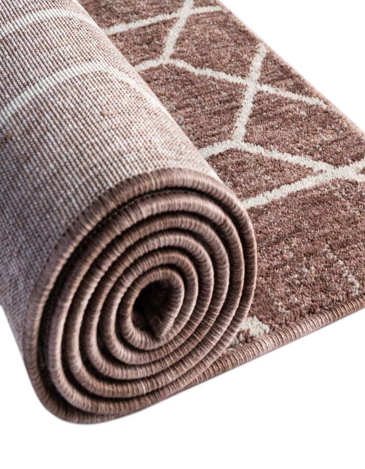 Detail image of 2' x 6' Eco Trellis Runner Rug