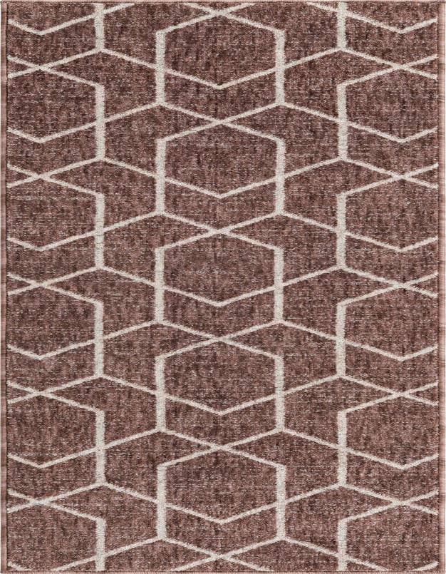 Detail image of 2' x 6' Eco Trellis Runner Rug