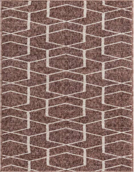 Detail image of 2' x 8' Eco Trellis Runner Rug