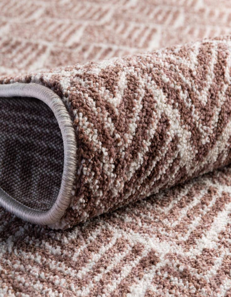 Detail image of 2' x 6' Eco Trellis Runner Rug