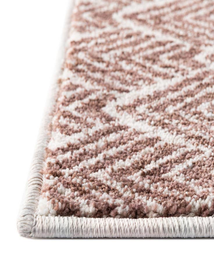 Detail image of 2' x 6' Eco Trellis Runner Rug