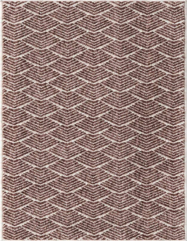 Detail image of 2' x 6' Eco Trellis Runner Rug
