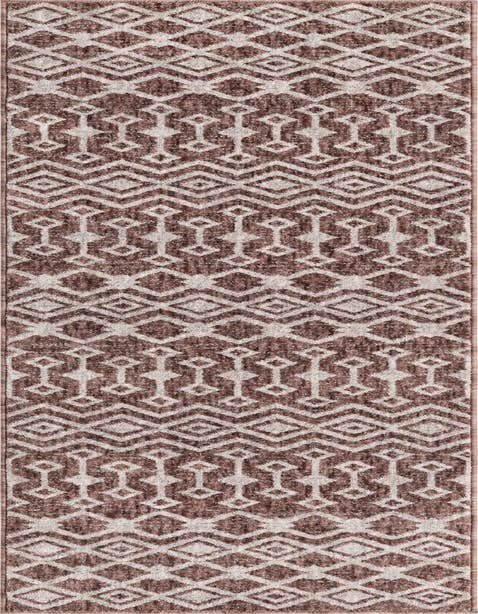 Detail image of 2' x 8' Eco Trellis Runner Rug
