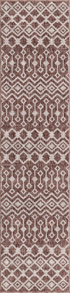 Detail image of 2' x 8' Eco Trellis Runner Rug