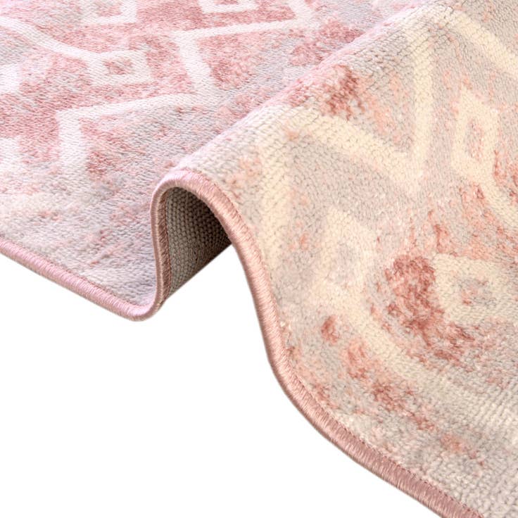 Detail image of 6' x 6' Bohemian Trellis Square Rug