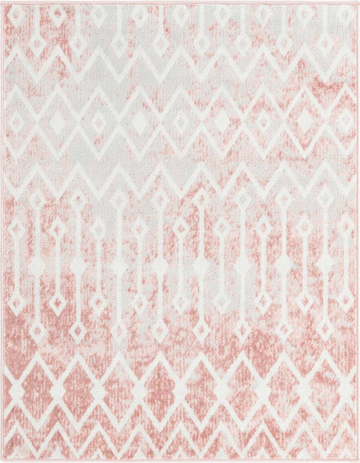 Detail image of 4' x 4' Bohemian Trellis Square Rug