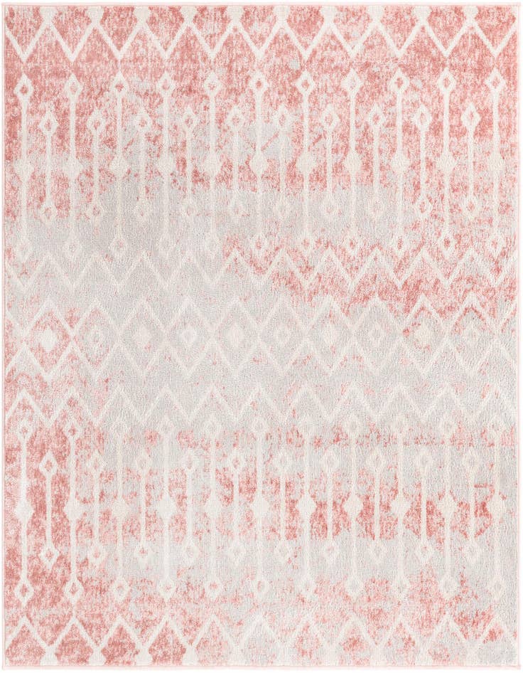 Detail image of 5' 3 x 5' 3 Bohemian Trellis Square Rug