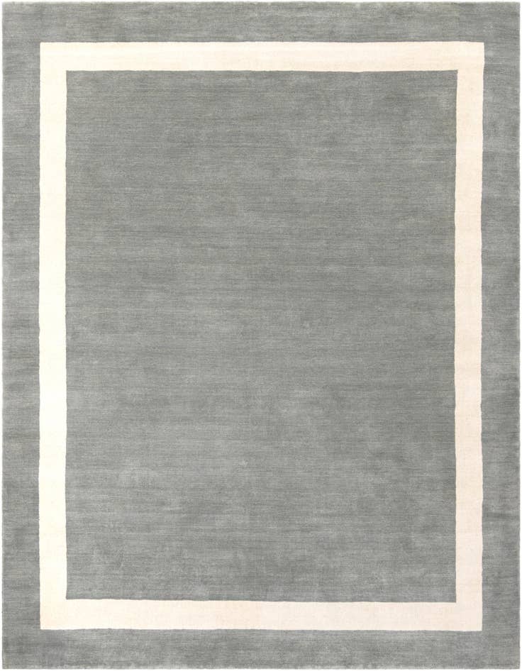 Detail image of 7' 10 x 10' Jill Zarin Border Wool Rug