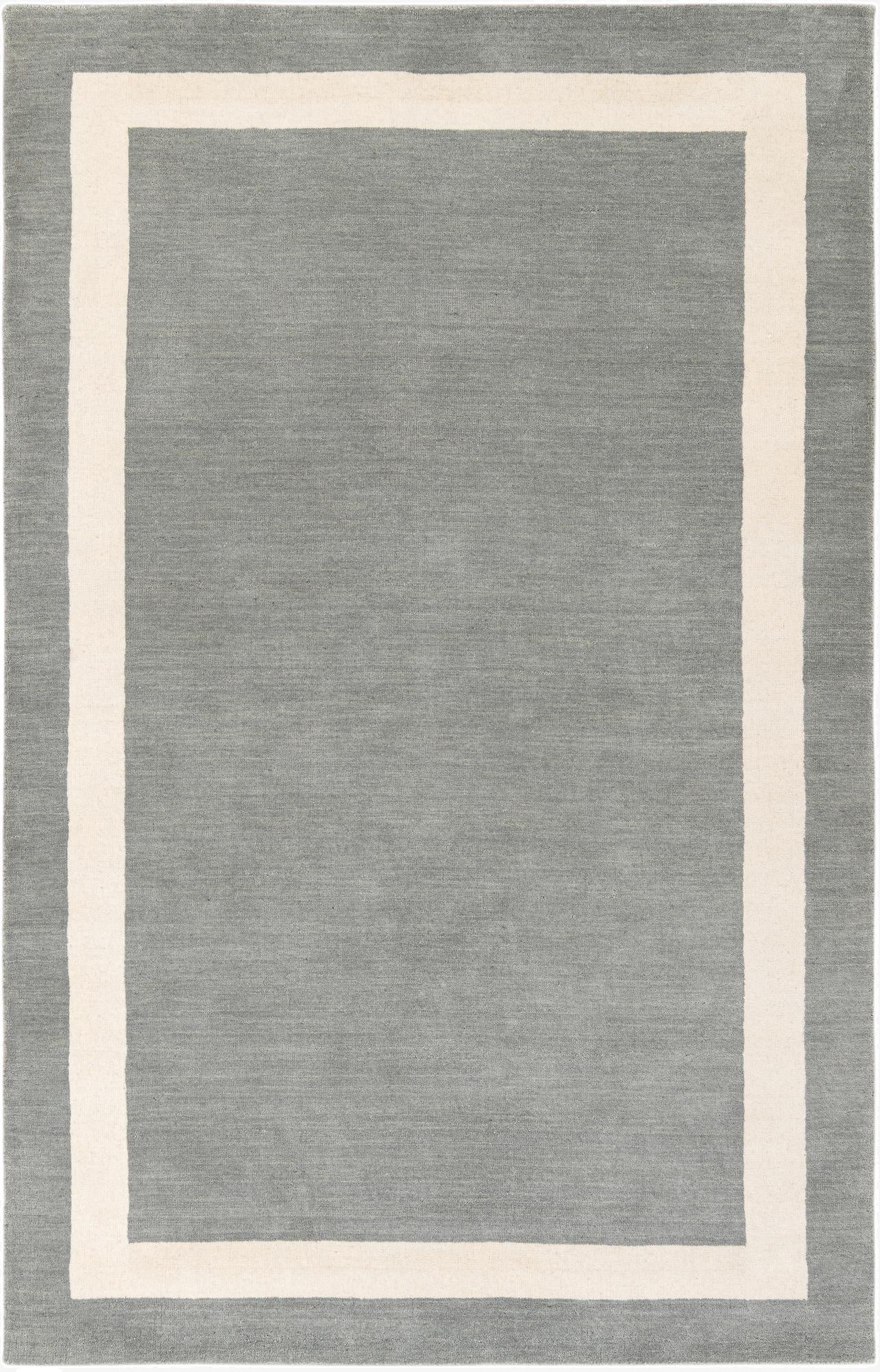 5' 1 x 8' Jill Zarin Border Wool Rug