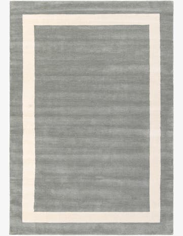 6' 1 x 9' Jill Zarin Border Wool Rug