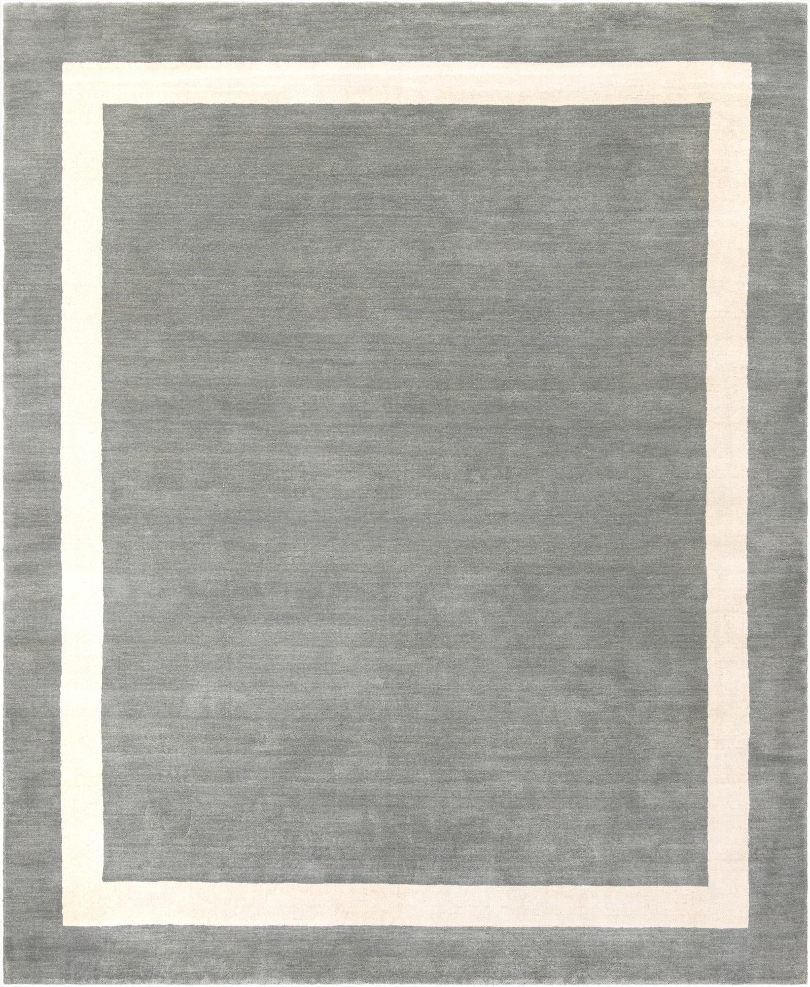 7' 10 x 10' Jill Zarin Border Wool Rug