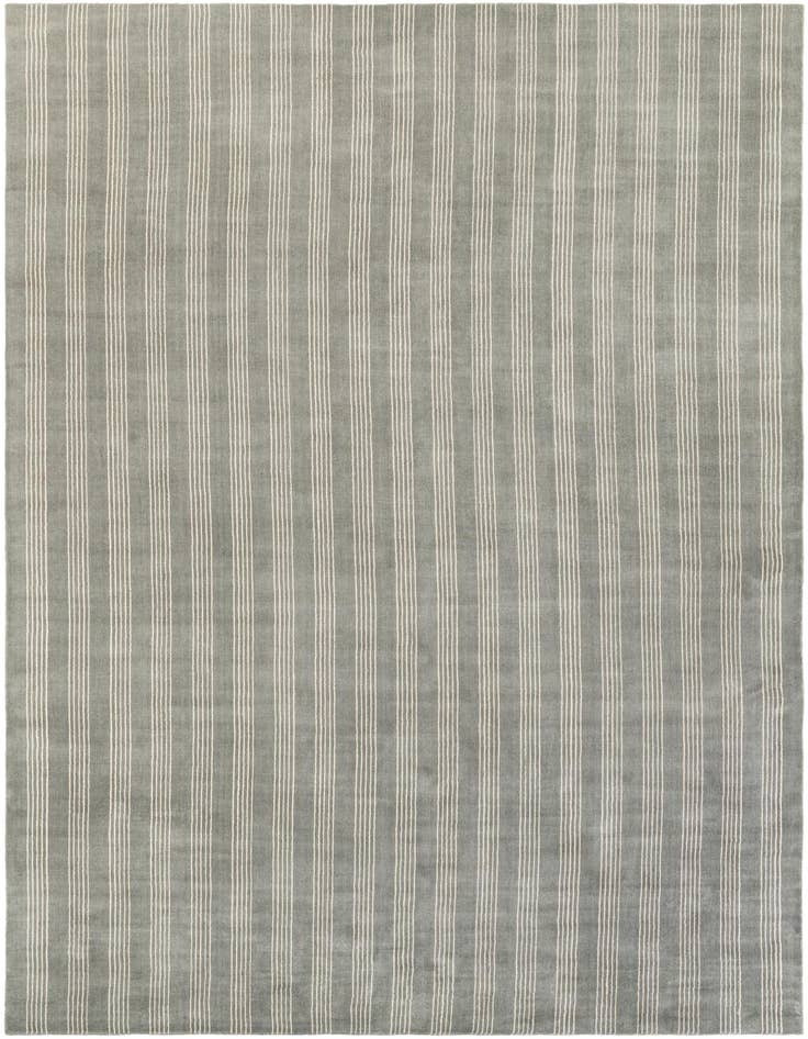 Detail image of 10' x 14' 1 Jill Zarin Striped Wool Rug