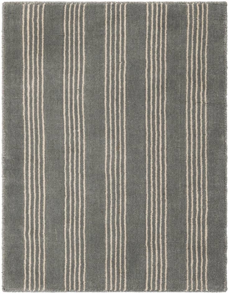 Detail image of 2' 2 x 3' 1 Jill Zarin Striped Wool Rug
