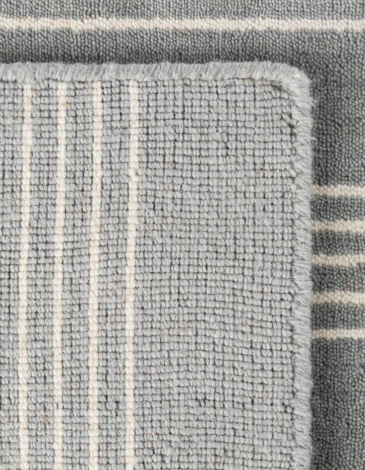 Detail image of 9' x 12' Jill Zarin Striped Wool Rug